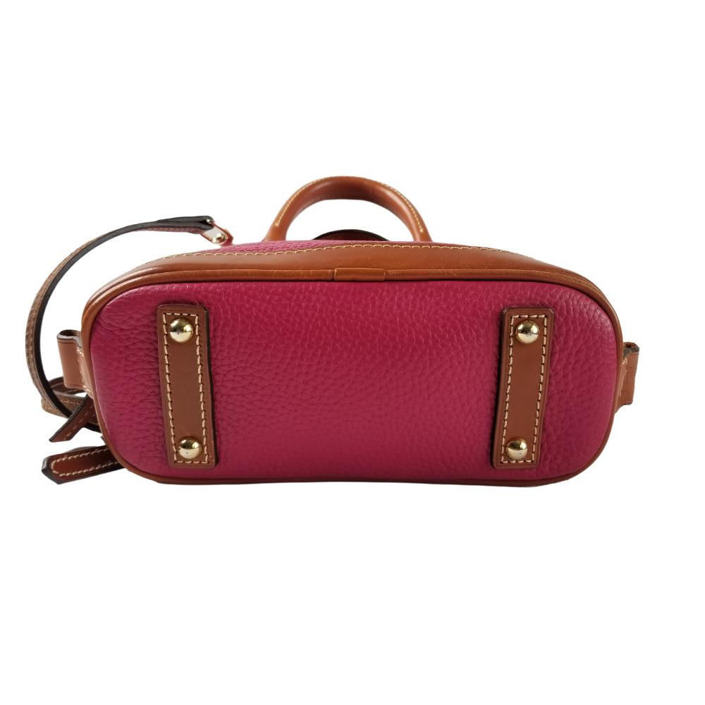 Dooney & Bourke Saffiano Leather Top Zip Crossbody Bag - Picture 5 of 10